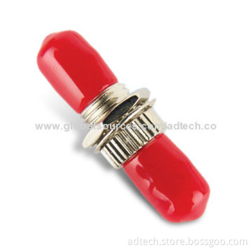 ST Fiber-optic Connector with SM Simplex, Made of Metal